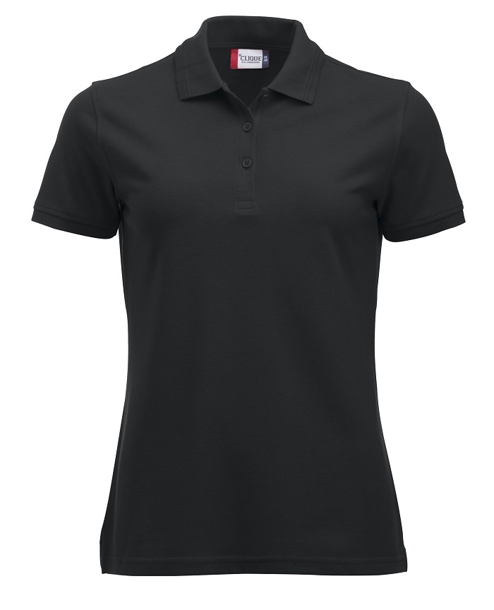 NXT Manhattan Dames Polo zwart 